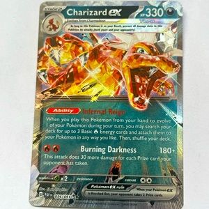 Charizard ex - 054/091 - SV: Paldean Fates (PAF)